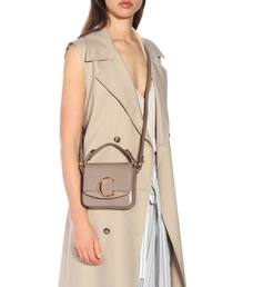 chloe mini leather shoulder bag
