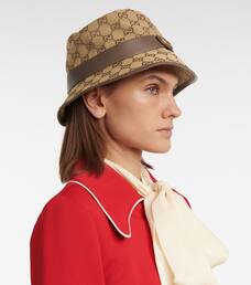 Gucci - GG canvas bucket hat | Mytheresa