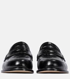 loewe croc loafers