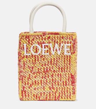 Standard A4 raffia tote bag | Loewe