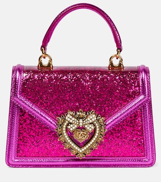 Devotion Small leather shoulder bag | Dolce&Gabbana