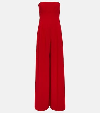 Benjamin strapless wide-leg jumpsuit | Staud