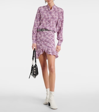 isabel marant luido leather ankle boots