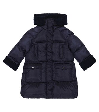 Teddy fleece down coat | Il Gufo