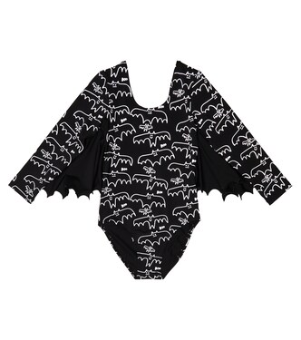 Bat-print bodysuit | Stella McCartney Kids