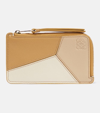 Puzzle leather card case | Loewe