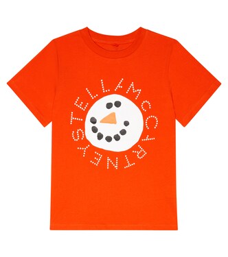 Printed cotton jersey T-shirt | Stella McCartney Kids