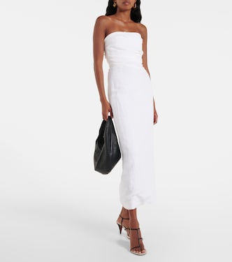 The Sabella Linen Kurta - Champagne