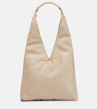 Leather tote bag | Brunello Cucinelli