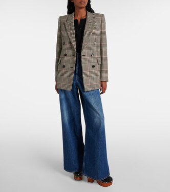 Eléonore Grey Double-Breasted Oversize Blazer main image 1