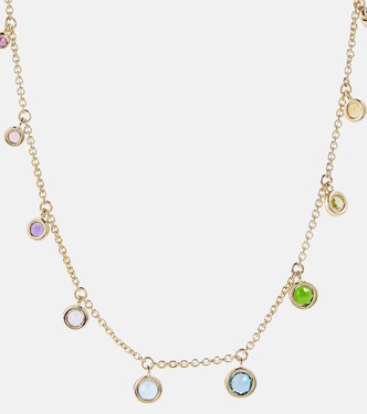 Collar Rainbow de oro 18 ct con gemas | Shay Jewelry