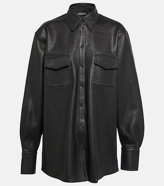 Camicia in pelle | David Koma