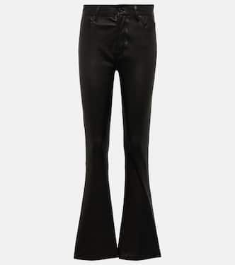 Bootcut Tailorless leather pants | 7 For All Mankind