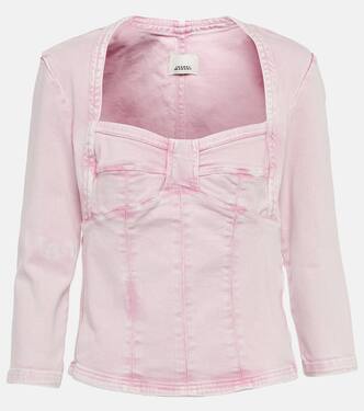 Vanio denim top | Isabel Marant