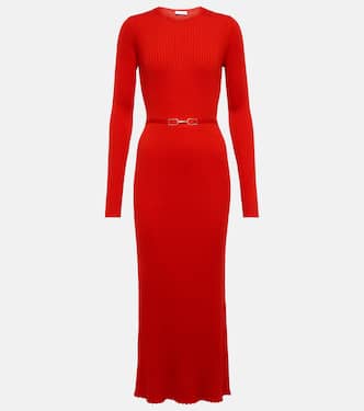 Luisa wool and silk midi dress | Gabriela Hearst