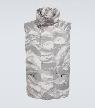 4 Moncler Hyke Vanil printed down vest | Moncler Genius