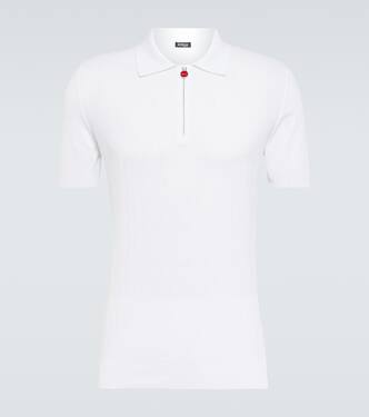Diamond cotton polo shirt | Kiton