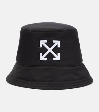 Logo embroidered bucket hat | Off-White