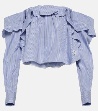 x Thomas Mason – Chemise rayée en coton | Sacai
