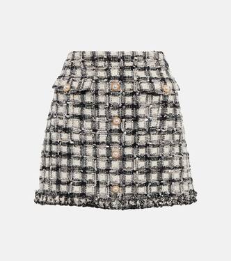 Nate tweed miniskirt | LoveShackFancy