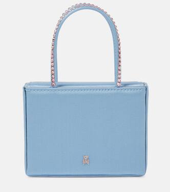 Tote Gilda Super Mini aus Satin | Amina Muaddi