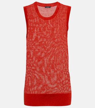 Top in maglia lamé | Joseph