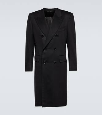 Double-breasted cashmere overcoat | Tom Ford