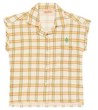 Kangaroo checked cotton top | The Animals Observatory