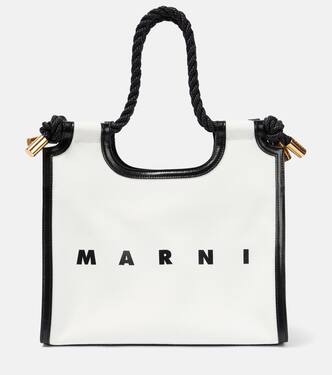Marcel Medium canvas tote bag | Marni