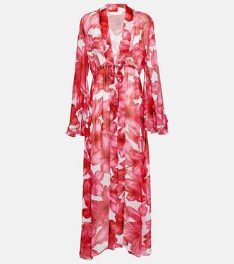 Betty floral chiffon beach dress | Alexandra Miro