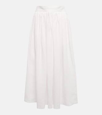 Midirock aus Leinen | Chloé