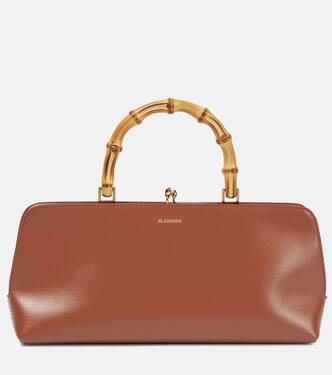 Leather tote bag | Jil Sander