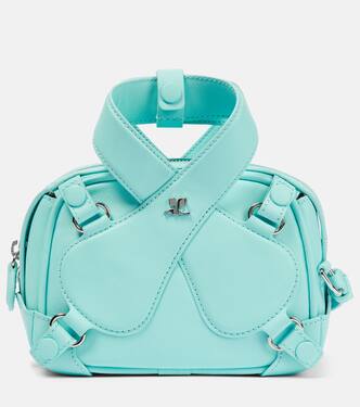 Loop leather tote bag | Courrèges