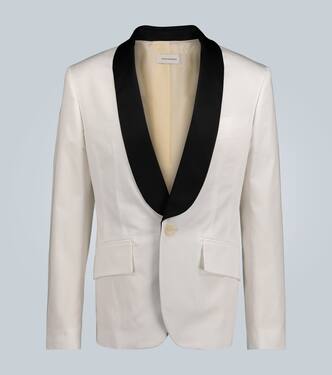 Giacca da smoking in cotone stretch | Wales Bonner