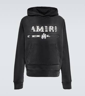 Logo cotton hoodie | Amiri