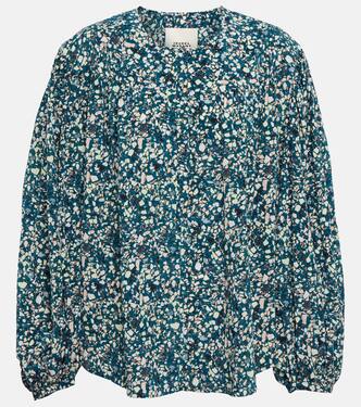 Brunille floral silk-blend blouse | Isabel Marant