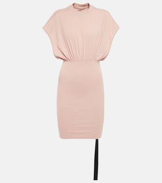 DRKSHDW Tommy jersey minidress | Rick Owens
