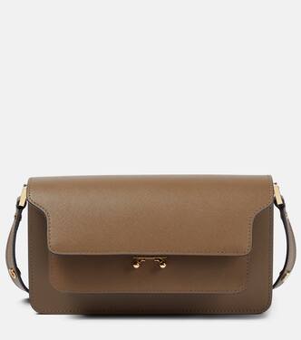 Trunk Small leather shoulder bag | Marni