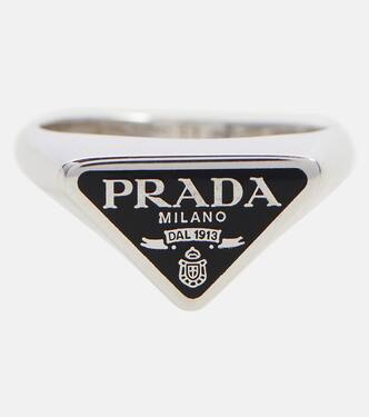 Symbole sterling silver ring | Prada