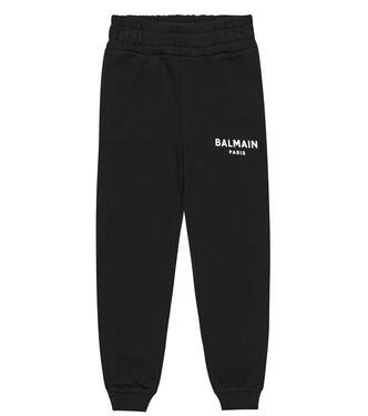 Pantalones deportivos de algodón | Balmain Kids