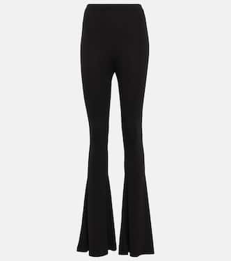 High-rise jersey flared pants | Magda Butrym