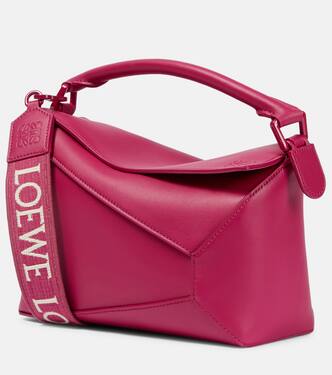 Puzzle leather shoulder bag | Loewe
