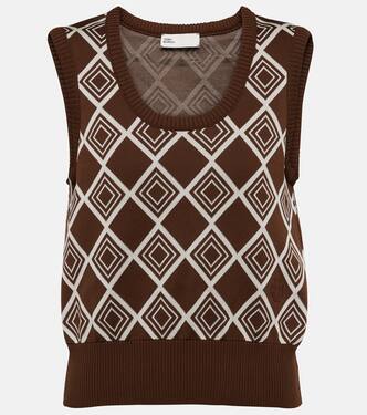 Jacquard vest | Tory Sport