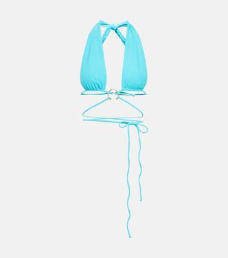Pierced wrap bikini top | Same