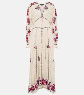 Moyrae floral silk maxi dress | Isabel Marant