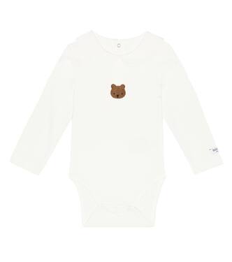 Baby Davis cotton jersey bodysuit | Donsje