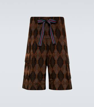Shorts aus Seide und Baumwolle | Dries Van Noten