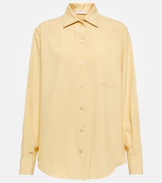 Sveva silk poplin shirt | Loro Piana