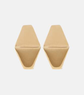 Ohrringe Deco Rombo Mini aus 9kt Gold | Aliita