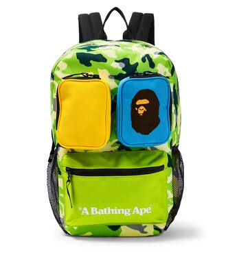 Camo-print backpack | BAPE Kids